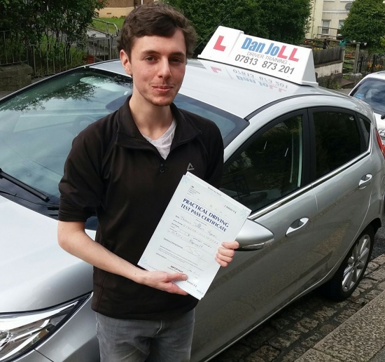 Huge congratulations to Tom who passed his driving test today after putting in the best drive he´s ever done! Very impressive. Hope you can get out on the roads soon!