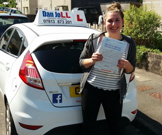 A huge congratulations to Charlotte on passing her driving test today first time Pressure was on as sis passed first time few weeks before plus itacute;s great to have achieved this before you spend your 6months away Well done