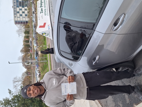 Congratulations to Gordon who Passed his Automatic Driving Test this afternoon at Colchester in #bumble <br />
It´s been an absolute pleasure to help this young man achieve this goal & I´m so pleased for him 😊<br />
The nerves were starting to creep in a little but kept under control nicely and finished off with a lovely bit of parking, well done 👌<br />
<br />
#learntodrive #Automatic #drivingl