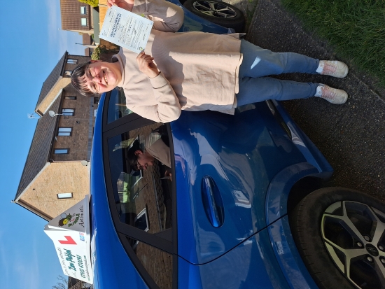 Congratulations to Zoe who Passed her Automatic Driving Test this morning at Clacton in #bumble 👌<br />
We knew it wasn´t going to be easy from the get go but this is reward for all the hard work Zoe has put in to achieve this goal, life changing moment right there for her and I am so pleased to have been able to help her achieve this 😊<br />
Stay safe and enjoy the freedom.and independence this