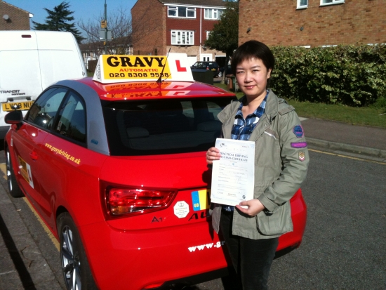 All the lessons were concise and Simon made sure they were easy to understand My instructor had a good sense of humour and I was pleased he was patient with me when I sometimes found things a little difficult I have already booked my discounted PASS PLUS COURSE with Gravy Driving School and I am looking forward to gaining the extra experience to advance my driving skills