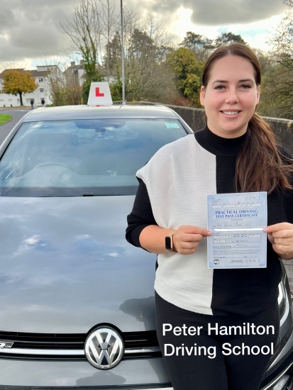 I would highly recommend Peter Hamilton  as a driving instructor!<br />
He is so professional and easy to get along with. I was such a nervous driver but he made me feel at ease every lesson and has helped me grow in confidence. He is so patient and knowledgeable and takes the time to break everything down. He helped prepare me not just for my test but for every day driving. Can´t thank him enoug