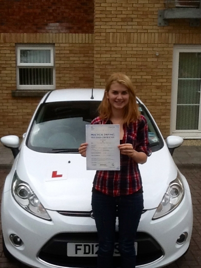 So grateful for all your help in me passing my test Peter I was scared to learn to drive and never thought i would feel comfortable in a car but thanks to you I am now already out and about on my own Learning to drive has actually been one of the best experiences ever and I have grown in confidence massively I am so glad I choose you to learn with that little bit of banter really helps A 