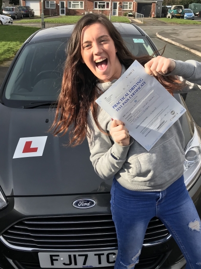 Literally can’t thank you enough for helping me pass my test if anyone can teach it’s deffo you The way you taught me worked lol you need to give my old teachers tips haha Felt so relaxed and comfortable too so that helped a lot and you know how to have a laugh which is always good Can’t believe I had 3 minors I’m so chuffed but couldn’t do it without you I’ll be sure to recomme