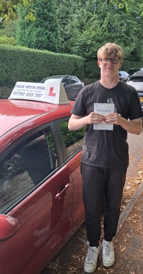 Massive thanks to Phil for all his help in teaching me to drive. He was always calm, patient and friendly. He always put me at ease and allowed me to ask any questions I had. He also made the lessons fun and we often had a laugh. I passed my test with only 2 faults which is credit to Phil and his teaching!