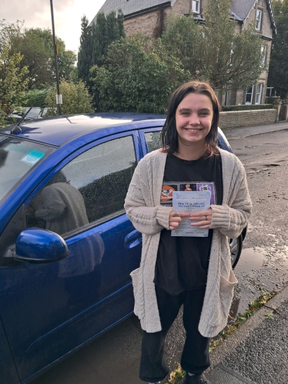 A big thank you to Georgia for send me this lovely review after passing her driving test today. It so nice, thank you 😊 🙏 <br />
I don´t think I would have passed if I wasn´t with Phil, amazing teacher. Patient and always catering to personal learning style. Would always recommend Phil to anyone. Thank you Phil xxx