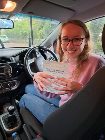 I´d like to say a huge thank you to Georgina, for sending me this lovely review after passing her test on Monday. <br />
It´s just so nice, thank you 😊 <br />
I started lessons with Phil after struggling to make things work with a prior instructor. He patiently helped me to build my confidence back up. Reassuring me along the way, whilst working at a pace I felt comfortable with. He tailors h