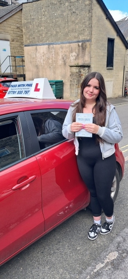 I´ve just had this lovely review sent over from Isobel, who passed her test a couple of weeks back at the first time.<br />
Thank you so much 🙏😊 <br />
Couldn’t recommend enough! Started my lessons with Phil as such a nervous driver, not wanting to even get in the car and within a few weeks he boosted my confidence right up. All of my lessons were so relaxed, and always had a laugh! Not only d