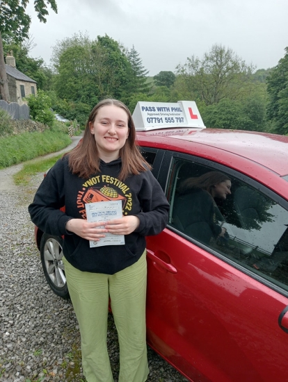 Phil is an amazing driving instructor who I had the pleasure of taking my lessons with. He creates a stress free environment and is very knowledgeable about driving. I passed first time and felt very confident going into it because of being prepared very well. I will miss his dad jokes every lesson and having a good laugh! Thank you Phil for everything you’ve done. 🙂