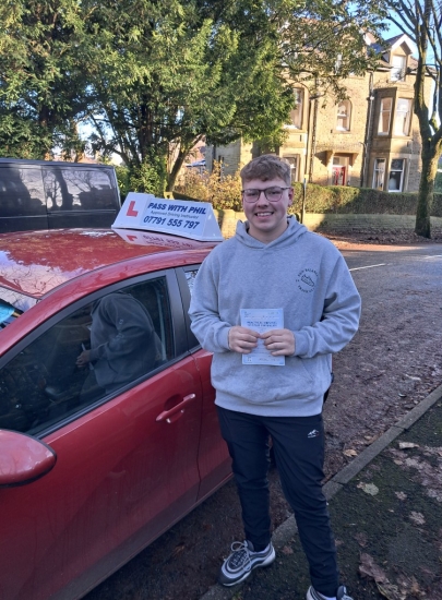 A big thank you to Liam for sending me this fab review, (please forgive the rude word!) after passing his test last week at the 1st attempt. <br />
 I actually think they´re funny !!!!!<br />
Just wanted to say a huge thank you, as you  helped me massively with passing my test last week, couldn’t of had a better instructor. Your patience and chats in the car  really helped, and also your amazing dad