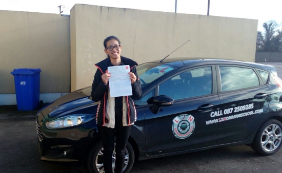 Congratulations to Chanakan Moosiri who passed her test today at the Castlemungret test centre in Limerick I trained Chan how to drive from the start and itacute;s great to see her pass today Well done Chan a brilliant result for you