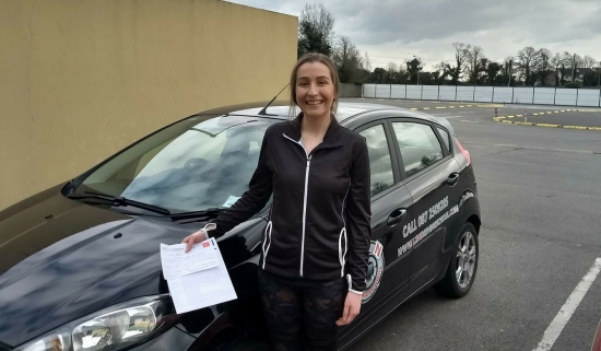 A big congratulations to Marylee Guerin who passed her test today at the Castlemungret test centre in Limerick Marylee passed with flying colours getting just one grade 2 fault an outstanding result weacute;re all very proud of you