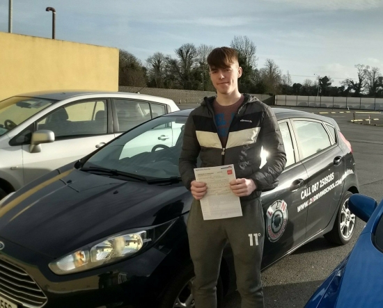 A big congratulations to Michael Fitzgerald who passed his test FIRST TIME today at the Castlemungret test centre in Limerick I trained Mike from the start and itacute;s great to see him pass today no bother Well done Mike enjoy the celebrations