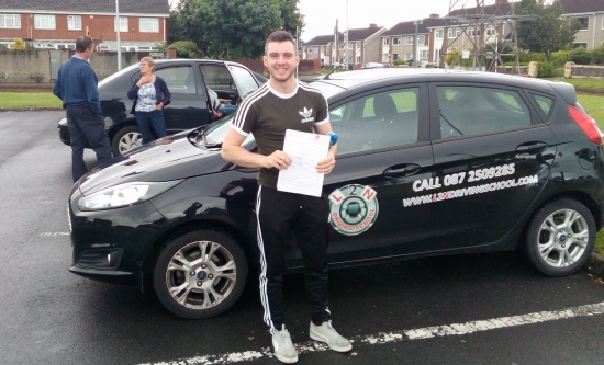 Congratulations to Oisin Hickey who passed his test FIRST TIME today at the Woodview test centre in Limerick The pressure was on Oisin to pass today after his little sister passed her test ageacute;s ago and made a holy show out of him but fair play to him he worked hard stepped up and got the job done Outstanding result Oisin up the banner