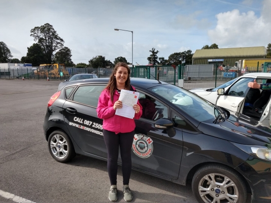 Congratulations to Roisin Phelan who passed her test first time today at the Castlemungret test centre. Roisin put in a great effort to prepare for the test and all the hard work paid off. Well done Roisin, that´s a great result. Also congratulations to Emma Purcell, Savannah Casey, Darragh O´Halloran, Ashleigh Collins and Noelle Lawless, who all passed their test in the last couple of