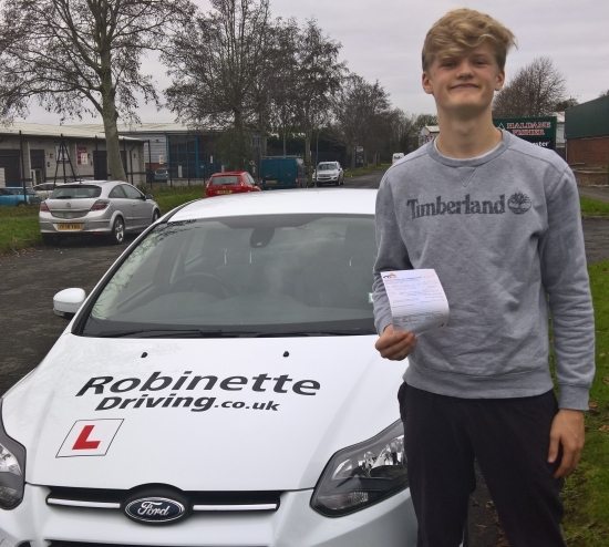 My whole experience with Robinette Driving was second to none Colin was patient and professional at all times and I fully credit his excellent instruction with the fact that I passed first time with only ONE minor I will be recommending Colin to all my friends Thanks so much