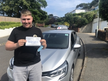 Congratulations Ben on passing your driving test first time today. Keep safe mate and enjoy your driving! 👋 🎉Passed Wednesday 30th June 2021.