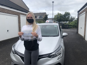 Congratulations Elle on passing your driving test today, just the 3 driving faults. It’s been an absolute pleasure teaching you. Will see you on the roads! 👋 🎊🎉Passed Tuesday 6th July 2021