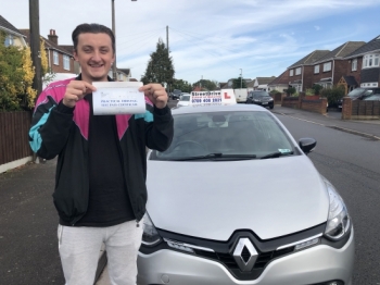 Congratulations Ben on passing your driving test today at the first attempt!  Enjoy the freedom & stay safe! 👋 🎊🎉Passed Monday 5th October 2020.