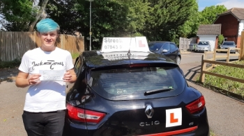 Congratulations to Daniel who passed his car test today “1st attempt”,  just the 1 driving fault. Passed Wednesday 9th June 2021.