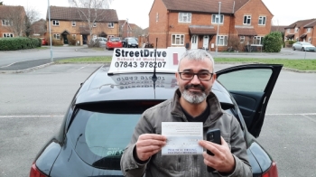 “Roger” is very professional and talented. <br />
<br />
After 12 lessons, I passed my driving test today. I am grateful to him for teaching me.<br />
<br />
Passed Friday 3rd March 2023.