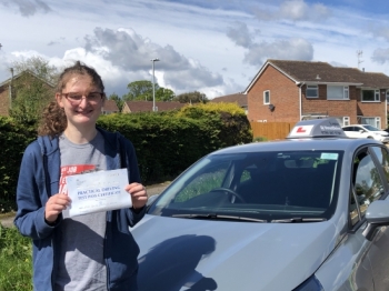 My driving lessons were very good and even though I was learning for longer then I should have because of COVID, it was still very good.<br />
<br />
Thank you to my instructor “Louise” - Passed Tuesday 25th May 2021.