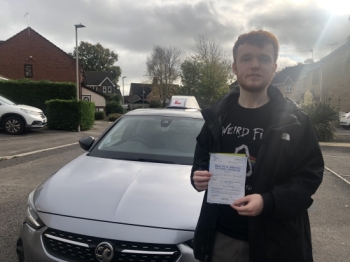 Congratulations “Kieran” on passing your driving test, 1st attempt so very well done. <br />
<br />
Enjoy the freedom, take care and keep safe! 👋 🎊🎉<br />
<br />
Passed Friday 11th November 2022.