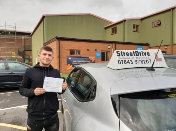 Congratulations to 'Jack Huxham' who passed his driving test at Trowbridge DTC, we are ALL delighted for you.<br />
<br />
Congratulations from your instructor 'Roger' and ALL of us at StreetDrive (School of Motoring), may we wish you many years of safe driving - Passed Monday 12th August 2019.