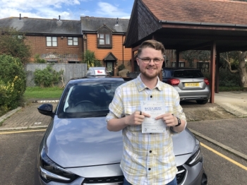 Passed first time today with “Shaun” with only 1 minor!<br />
<br />
Boosted my confidence as a driver, taught me all the skills I’ll need and it’s been an absolute pleasure learning from him! Thank you so much!<br />
<br />
Passed Monday 31st October 2022.