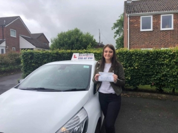 Beep,beep, congratulations to “Chloe Ball” who passed her driving test today, at Poole DTC, “1st attempt” and just the “TWO” driving faults, very well done.<br />
<br />
Fantastic result, congratulations from your instructor “Louise”, take care and all the best with your driving, keep safe 🚘 🚙 🚘 - Passed Thursday 13th June 2019.