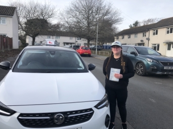 Congratulations “Vienna” who passed today at Poole DTC with Louise. Fantastic news! Enjoy the freedom & stay safe! 👏 🎉 🙌Passed Friday 10th February 2023