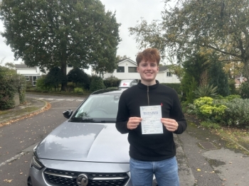 Congratulations “Lewis”, who passed this afternoon at Poole DTC, very well done mate!<br />
<br />
Enjoy the freedom & stay safe! 👏 🎉 🥳<br />
<br />
What Lewis has to say <br />
<br />
I have recently passed my driving test with “Shaun”, great instructor!