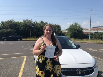 “Louise” has been amazing help to help me gain my full licence! <br />
<br />
She´s lovely person. Which makes it easy for new starters. <br />
Always recommend to others ! <br />
<br />
Great value Company all round is amazing ?? Thank you StreetDrive x<br />
<br />
Passed Wednesday 14th June 2023.