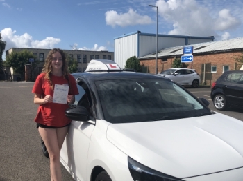 I passed first time with “Louise”, she’s a fantastic instructor with loads of patience and very friendly. She went over everything I was unsure on until I fully understood it. <br />
<br />
Would highly recommend to anyone.<br />
<br />
Passed Friday 25th August 2023.