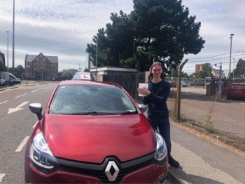 Huge thanks to “Kirsty” for helping me pass my manual driving test first try with 4 minors on the 10th August 2023!!!<br />
<br />
I was taught for 2.5 months and she was very kind and helpful and found a test very quickly. <br />
<br />
Would recommend to anyone learning to drive in Poole or Bournemouth!<br />
<br />
Passed Thursday 10th August 2023. <br />
<br />
.