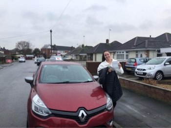 Congratulations “Chloe” who passed with “Kirsty” at Poole DTC, a fantastic achievement, very well done.Enjoy the freedom & stay safe! 👏 🎉 🥳Passed Thursday 30th November 2023.