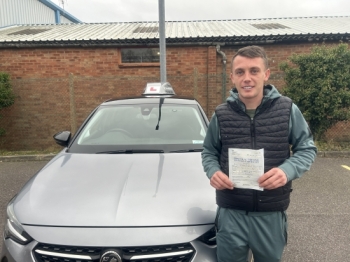 Passed with ZERO Driving Faults Congratulations “Robbie”, passed today at Poole DTC, very well done. Delighted for you mate, enjoy the Freedom 👏 🎉 🥳Passed Monday 18th December 2023.