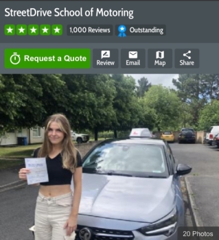 Proud to have achieved our 1000 customer review today 💪 🤟 🙌<br />
<br />
To every one of our amazing learners who has “passed” their car test and left us a review, thank you, we are forever grateful 🥰