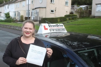 Beep, beep, congratulations 'Jo Adams” who passed her driving test at Chippenham DTC, just the “SIX” driving faults, we are ALL delighted for you.<br />
<br />
Congratulations from your instructor 'Philip' and ALL of us at StreetDrive (School of Motoring), may we wish you many years of safe driving - Passed Wednesday 2nd October 2019.