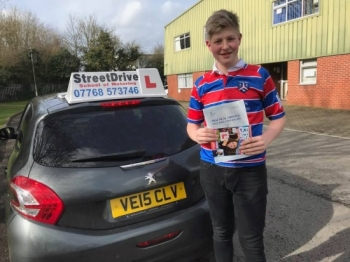 Beep, beep, congratulations to 'Joshua Williams' who passed his driving test at Chippenham DTC, just the “ONE” driving fault, fantastic news.<br />
<br />
Congratulations from ALL of us at StreetDrive (School of Motoring), we wish you many years of safe driving - Passed Thursday 7th March 2019.