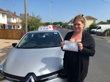Brilliant driving instructor and very patient thank you so much to Shaun.<br />
Louise Scholes - Passed Friday 24th May 2019.<br />
<br />
Beep, beep, delighted for 'Louise Scholes” who passed her driving test today at 'Poole DTC', “1st attempt” just “TWO” driving faults, fantastic news, very well done.<br />
<br />
Congratulations from your instructor 'Shaun' and ALL of us at StreetDrive (School of Motorin