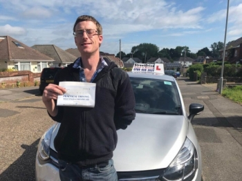 Passed with “ZERO” Driving Faults .......,<br />
<br />
Beep, beep, congratulations to “Martin Heckford” who passed “first attempt”, “ZERO” driving faults, at Poole DTC, excellent drive, very well done.<br />
<br />
Congratulations, all the best from your instructor “Shaun”, best of luck with your driving 🚘 🚘 - Passed Thursday 30th May 2019.