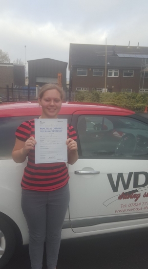 Congratulations to Chloe Forester on her first time pass with 5 minors A fantastic results after all you hard work Fridayacute;s will never be the same again Stay safe and hopefully see you for a motor way lesson soon Take care