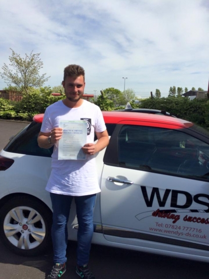 A big congratulations to Dan for a first time pass with only 4 minors I look forward to seeing you on the road in Robbie the Renualt