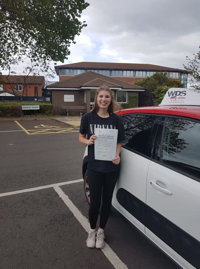 A massive congratulations to Emma for passing her driving test with just 2 driver faults and on your 1st attempt. A well deserved result from all the hard work you put in. Stay safe out there. See you on the roads 👍😁