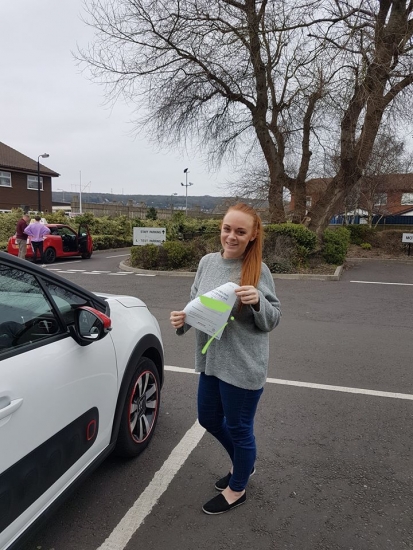 A massive congratulations to Emma for passing her driving test with just 2 driver faults. The nerves held out, and all your hard work paid off. Stay safe sweetie. Gonna miss our lessons and the strange conversations we end up having