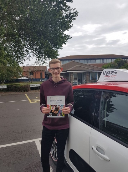 Congratulations to Harry Harman. 1st time pass with 1 driver fault. Was worth the wait after having your test cancelled a couple of weeks ago. Stay safe and have fun when you start uni in September. Was a pleasure teaching you.