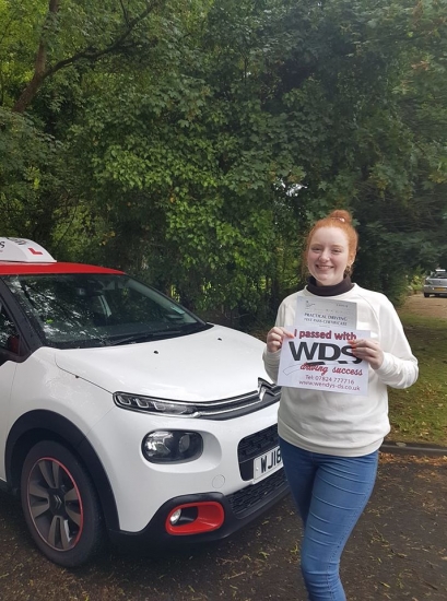 A massive congratulations to Holly Gibson who passed her test today. A fantastic achievement , after your test was cancelled, and the challenges with your car this week. But you didn´t let it phase you. I´m so proud of you. Stay safe, good luck at uni. Your gonna be a star. 🌟🌟🌟