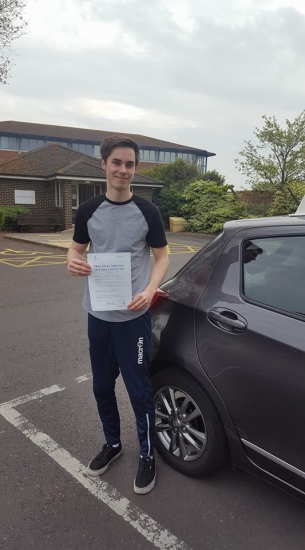 May 2017<br />
<br />

<br />
<br />
Congratulations on passing with just 3 driver faults Good drive see you on the roads stay safe