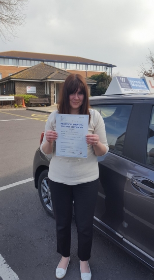 March 16Congratulations Jo on passing with just 4 minors All your hard work paid off